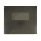 GE JSC26GN1 Outer Door Glass (Black) - Genuine OEM