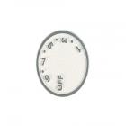 GE MTX18DIBLRWW Temperature Control Knob - Genuine OEM