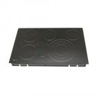 GE PD968SP3SS Maintop Glass Assembly (Black) Genuine OEM