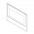 GE PK7500DF3WW Outer Door Glass Panel (White) - Genuine OEM