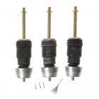 GE WSM2420D1WW Suspension Kit (3 Pack) - Genuine OEM