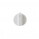 GE ZGU661ES2WG Top Burner Control Knob (White) - Genuine OEM