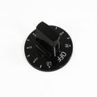 Hotpoint RA520W6 Temperature Control Knob (Black) - Genuine OEM