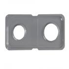 Hotpoint RGB745BEHFWH  Double Porcelain Drip Pan (Right) - Genuine OEM