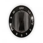 Kenmore 911.4624020 Infinite Control Knob (Black) - Genuine OEM