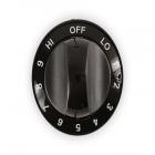 Kenmore 911.4624895 Infinite Control Knob (Black) - Genuine OEM
