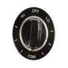Roper S9507W2 Infinite Control Knob (Black) - Genuine OEM