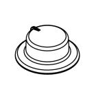 Whirlpool Part# 9758785 Knob - Genuine OEM
