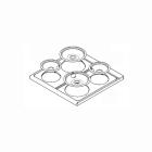 Frigidaire Part# A02480704 Top (Black) - Genuine OEM