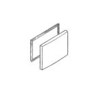 LG Part# ADC74125607 Door Assembly - Genuine OEM