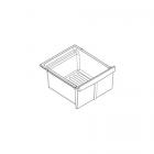 LG Part# AJP74294501 Drawer Tray Assembly - Genuine OEM