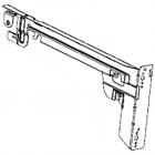 LG Part# MCD62527204 Drawer Rail Support Left (Freezer) - Genuine OEM