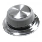 Whirlpool Part# W10112573 Silver Timer Knob - Genuine OEM