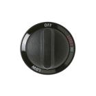 Whirlpool Part# W11112751 Control Knob (Black) - Genuine OEM