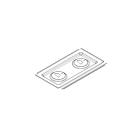 Whirlpool Part# W11380180 Cooktop Panel (Right) - Genuine OEM