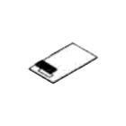 GE Part# WB27X10185 Key Panel - Genuine OEM