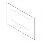 GE Part# WB56X26611 Outer Glass Door Panel - Genuine OEM