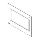 GE Part# WB56X27446 Outer Door Glass Panel - Genuine OEM