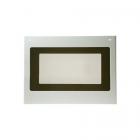 GE Part# WB56X31645 Slate Glass and Door Panel (White) - Genuine OEM