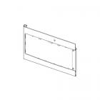 GE Part# WB56X32387 Microwave Door (Matte Black) - Genuine OEM