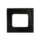 GE Part# WB57T10104 Oven Door Glass (OEM) Outer/Black