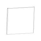 GE Part# WD27X24043 Outer Door Panel (White) - Genuine OEM
