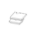 GE Part# WR02X11916 Insulation Foam Block - Genuine OEM