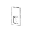 GE Part# WR78X31948 Glass Dispenser Door - Genuine OEM