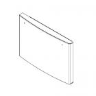 GE Part# WR78X37416 Stainless Steel Front Drawer - Genuine OEM