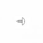 Sharp Part# XHTS740P08000 Screw (Short) - Genuine OEM