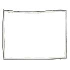 Amana A8RXEGFXW00 Refrigerator Door Gasket - White - Genuine OEM