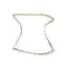 Amana BC20K Freezer Door Gasket (off white) - Genuine OEM