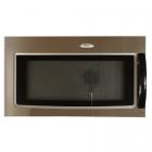 Whirlpool Part# W10872726 Microwave Door (OEM)