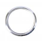 GE Part# WB31X0055 Burner Trim Ring (OME) 8 in, Chrome