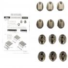 Dacor DR30DNG Control Knob Kit (Stainless - 6 ct.) Genuine OEM