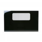 Hotpoint RB757BH5WH Exterior Oven Door Glass - Black - Genuine OEM