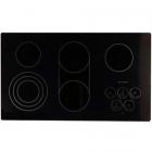KitchenAid KECC568RPW01 Main Glass Cooktop Replacement - Black Genuine OEM