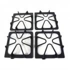 Maytag MGR7662WW2 Burner Grate Set of 4 (Black) Genuine OEM