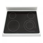 Frigidaire FFEF3013LWC Glass Cook Top Panel (White and Black)