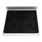 Frigidaire FFEF3024RWA Maintop Assembly (White w/ Black Glasstop)