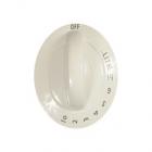 Frigidaire GLCS376ASD Burner-Control Knob -white - Genuine OEM