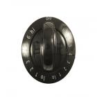 Frigidaire GLEC30S8ABC Dual Burner Temperature Control Knob (Black) - Genuine OEM