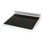 Frigidaire LGEF3033KWF Glass Cook Top Panel (Black and White) - Genuine OEM