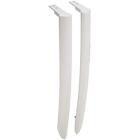 Frigidaire LGHT1837LP9 Refrigerator Door Handle Set (White) - Genuine OEM