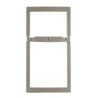 CFD28WIS0 Refrigerator Dispenser Cover/Trim (Gray) - Genuine OEM
