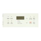 Frigidaire CFEF3054UWG Touchpad Overlay - White  - Genuine OEM