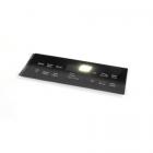 Frigidaire CGEF3037TFA Touchpad Control Panel Overlay - Black - Genuine OEM