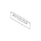 Frigidaire FFGF3054TSE Storage Drawer Front Panel - Stainless - Genuine OEM