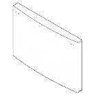 Frigidaire FFHD2250TD3 Freezer Door Outer Panel - Stainless - Genuine OEM