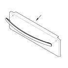 Frigidaire FGEH3047VDC Outer Drawer Panel (Black/Stainless) - Genuine OEM